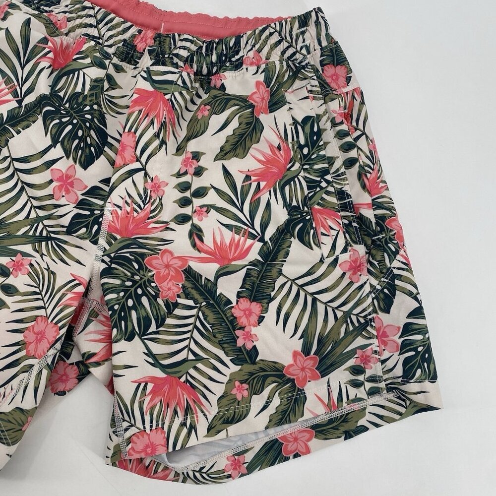 Birddogs Boom Short Boomstick Hawaiian Floral Lined Athletic Shorts Men's Small - Picture 3 of 9